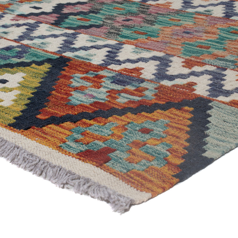 Kilim Maimana Teppe 241x185cm - Ullteppe