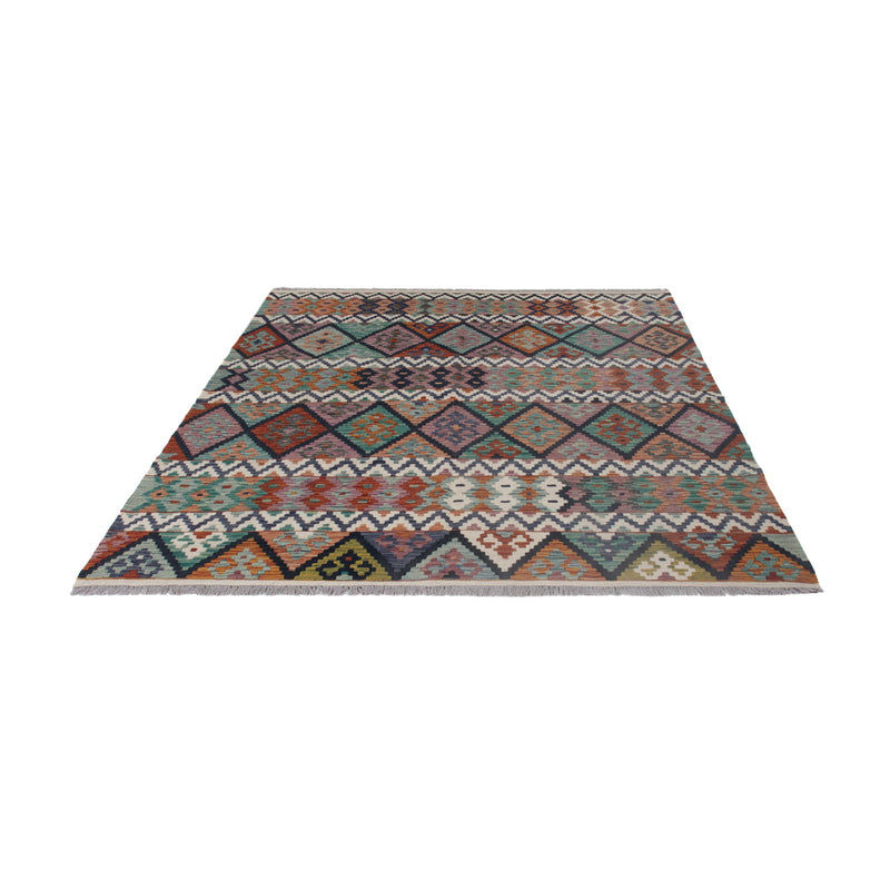 Kilim Maimana Teppe 241x185cm - Ullteppe