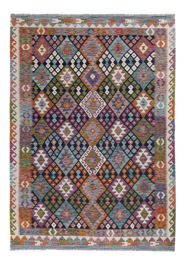 Kilim Maimana Teppe 177x252cm - Ullteppe
