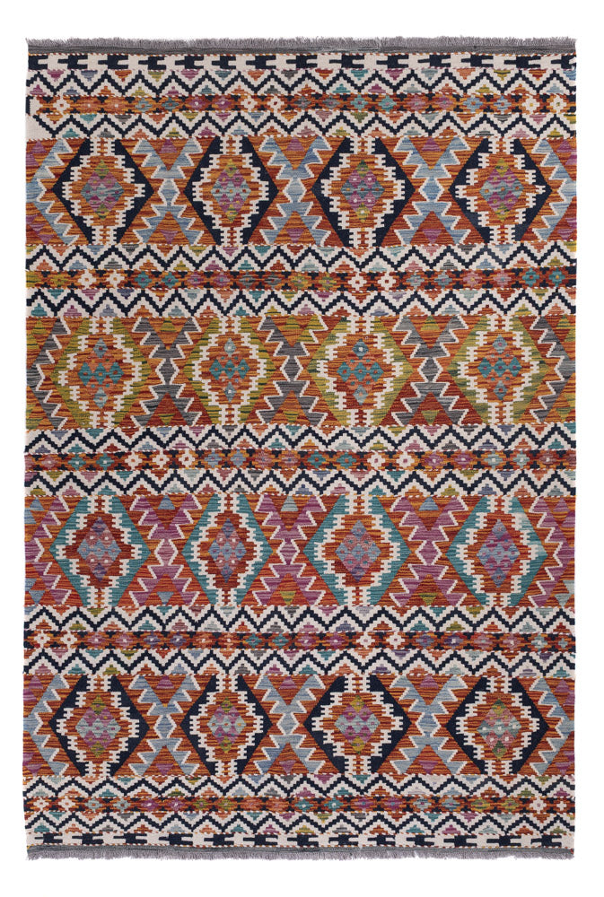 Kilim Maimana Teppe 256x175cm - Ullteppe
