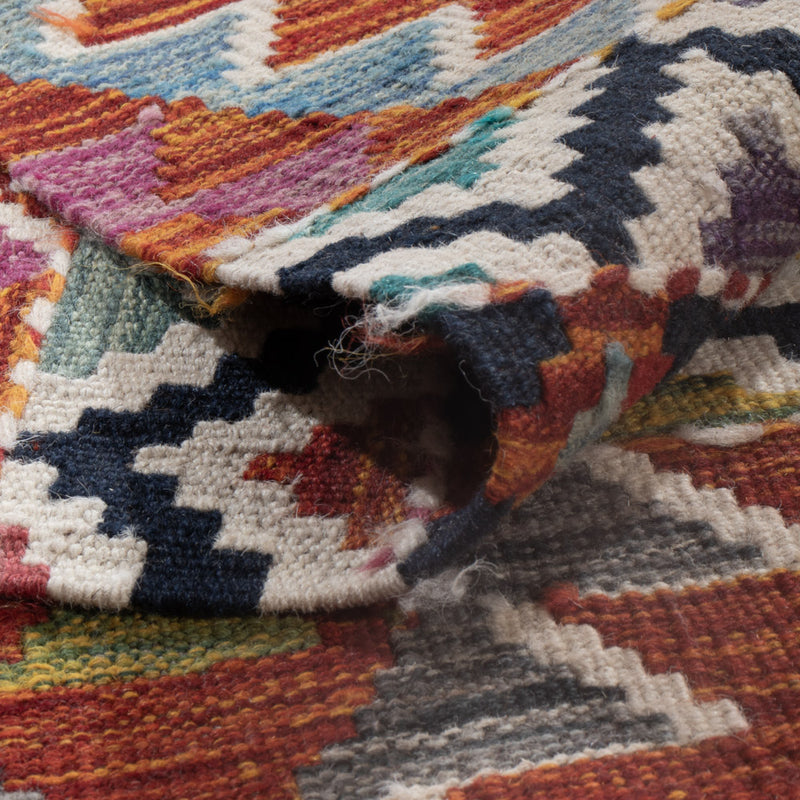 Kilim Maimana Teppe 256x175cm - Ullteppe