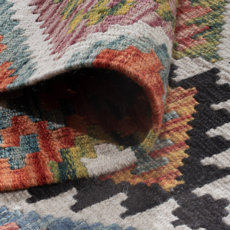 Kilim Maimana Teppe 185x241cm - Ullteppe