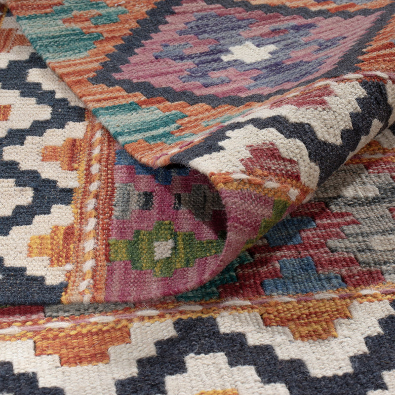Kilim Maimana Teppe 301x212cm - Ullteppe