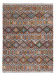 Kelimteppe - Splash - 244 x 185 cm - flerfarget