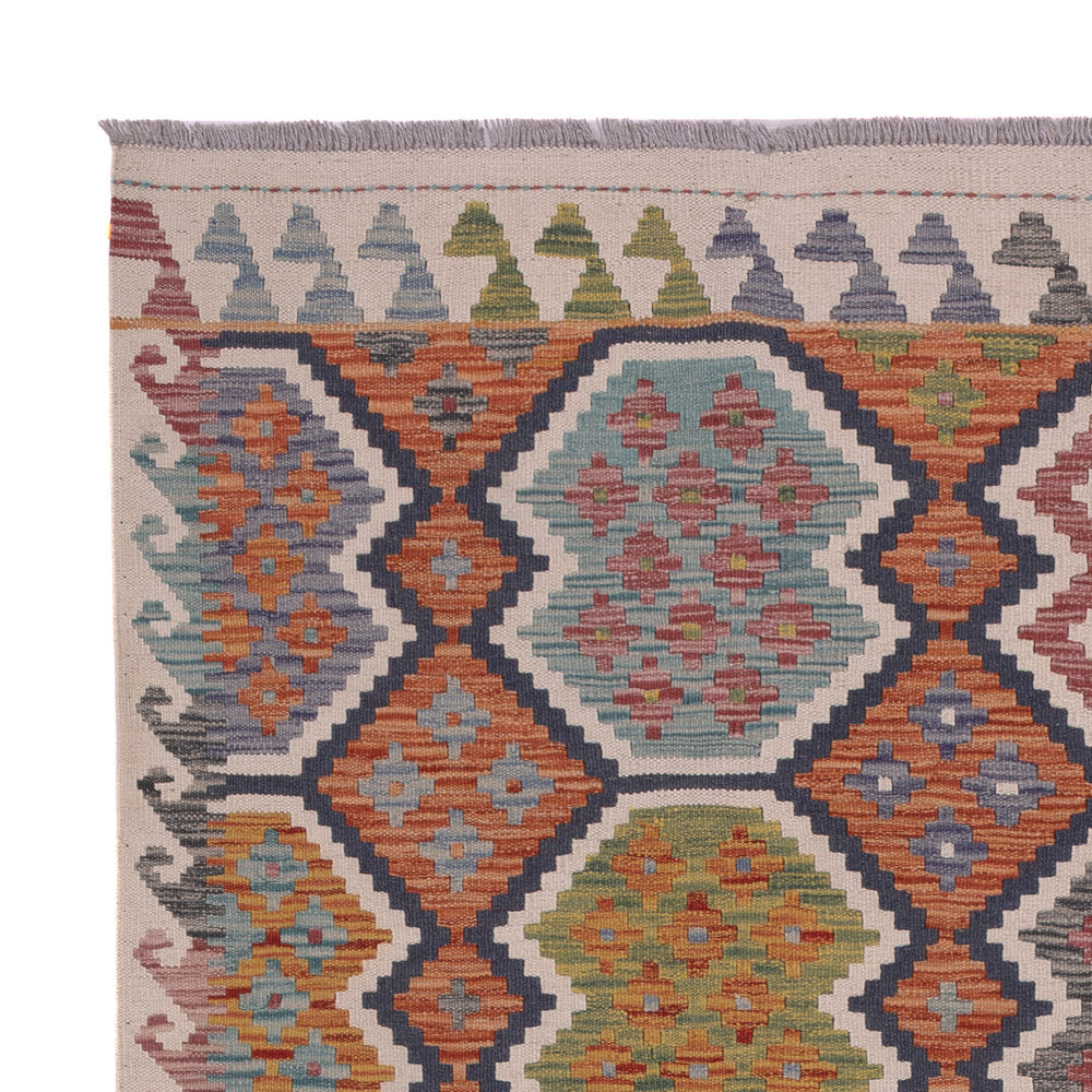 Kilim Maimana Teppe 192x155cm - Ullteppe