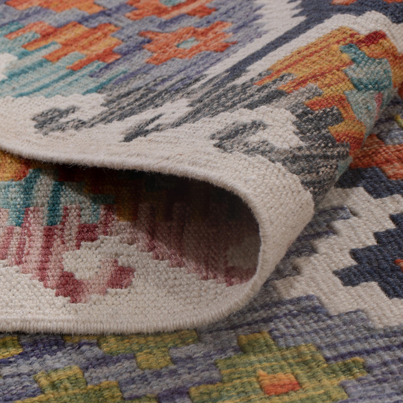 Kilim Maimana Teppe 192x155cm - Ullteppe