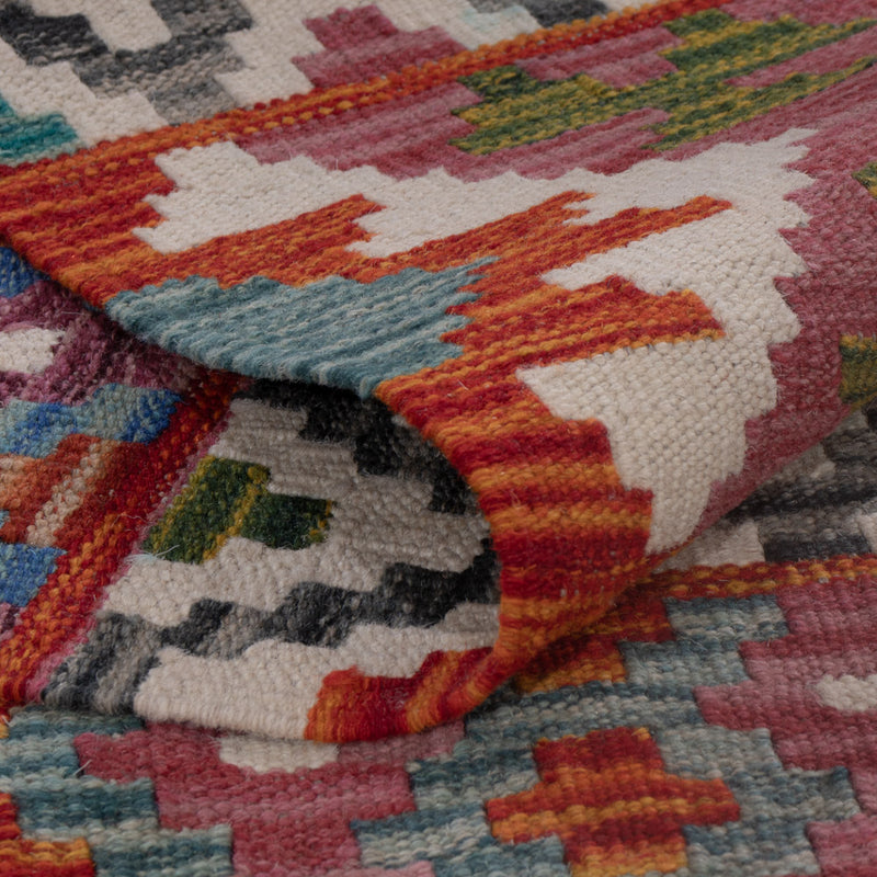 Kilim Maimana Teppe 202x151cm - Ullteppe