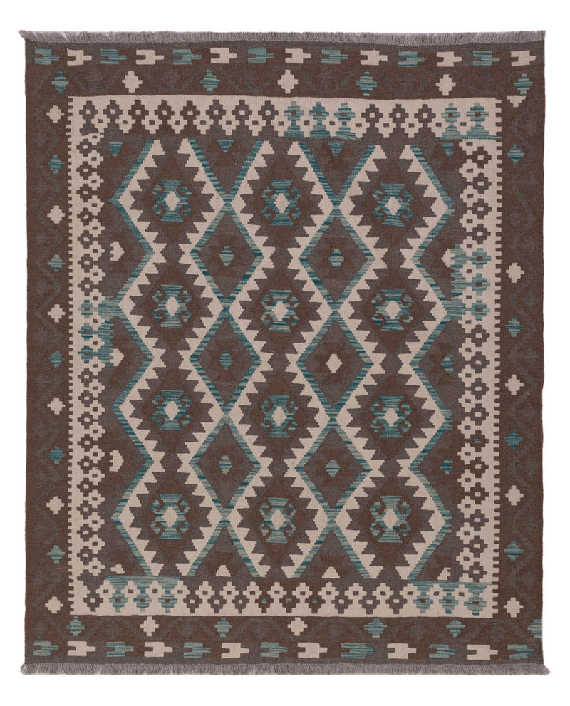 Kilim Maimana Teppe 194x155cm - Ullteppe