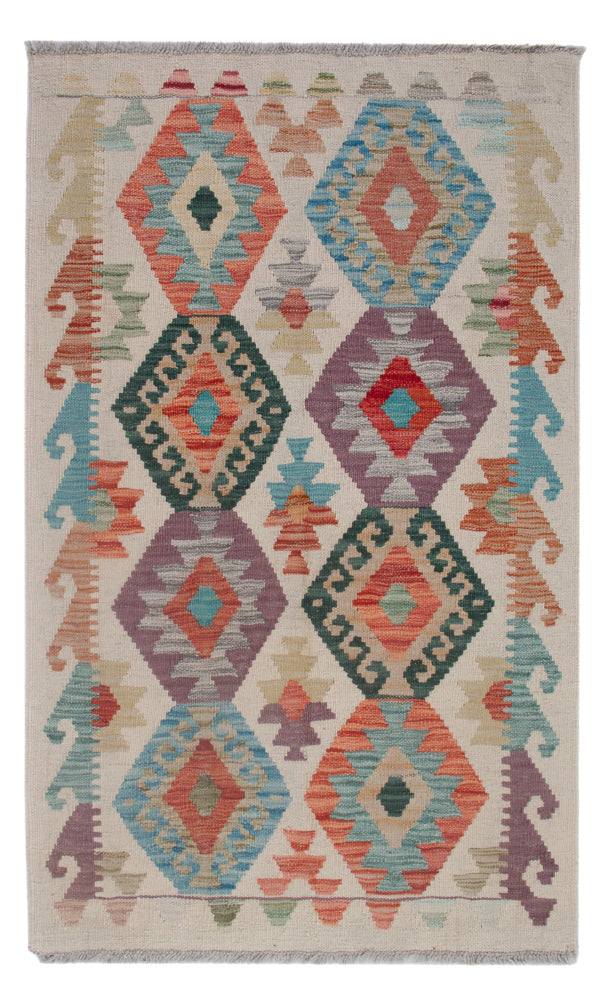 Kilim Maimana Teppe 125x78cm - Ullteppe