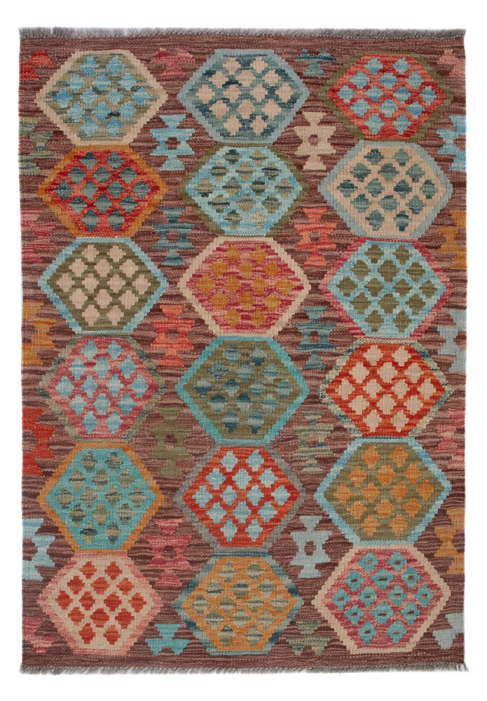 Kilim Maimana Teppe 126x89cm - Ullteppe