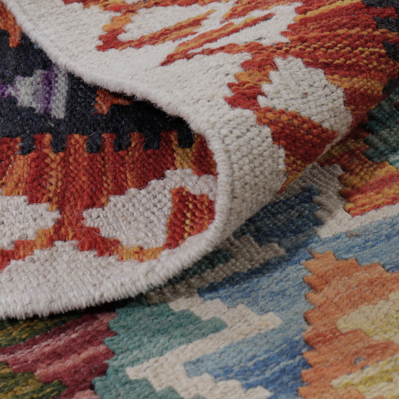 Kilim Maimana Teppe 132x85cm - Ullteppe