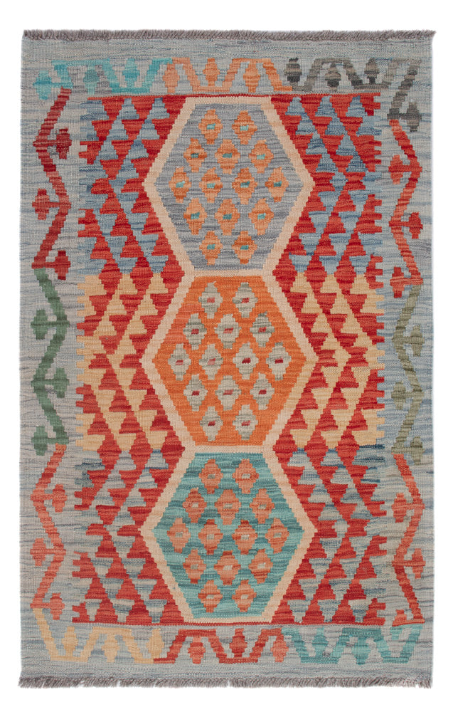 Kilim Maimana Teppe 128x85cm - Ullteppe