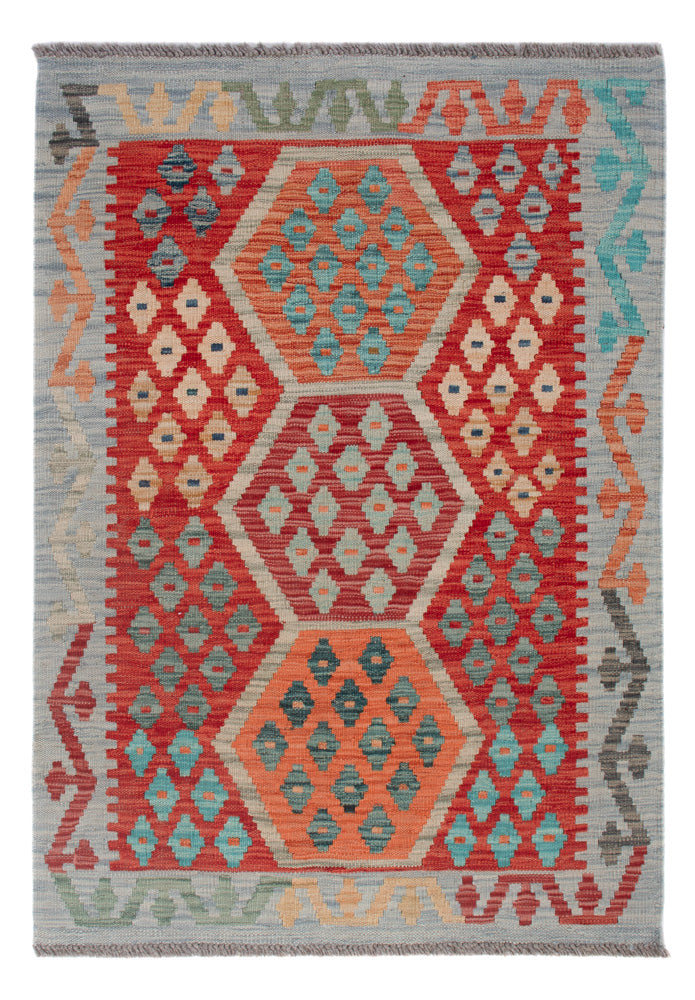 Kilim Maimana Teppe 124x85cm - Ullteppe