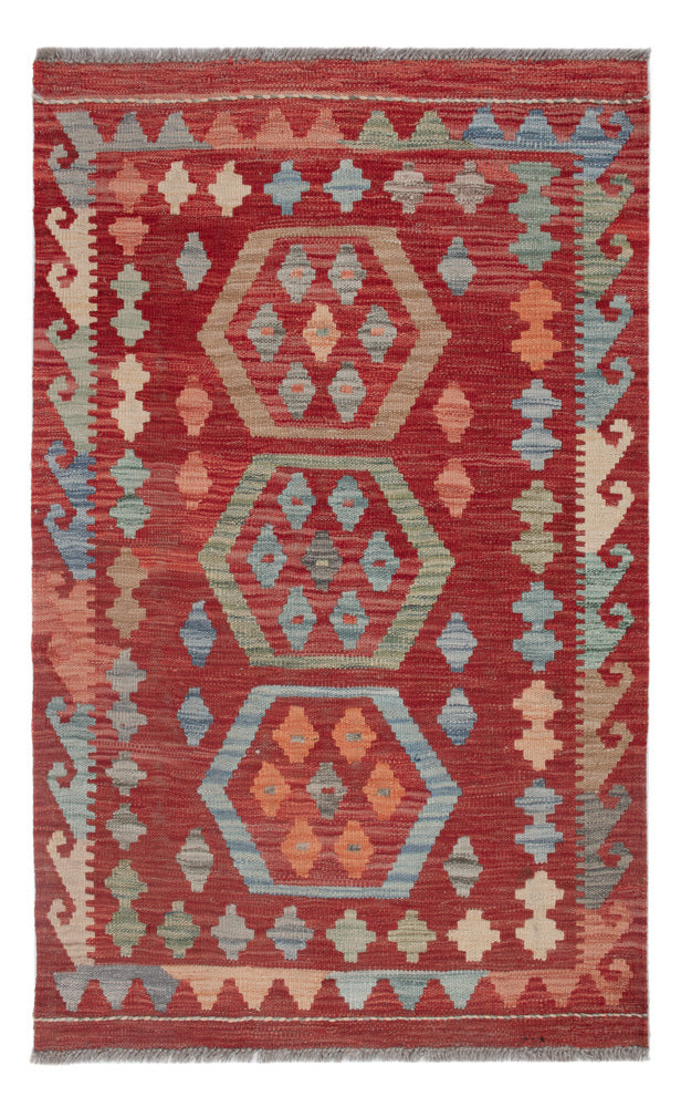 Kilim Maimana Teppe 126x80cm - Ullteppe