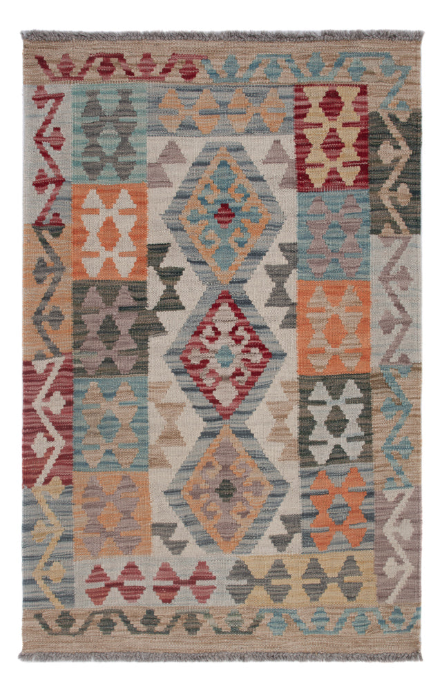 Kilim Maimana Teppe 117x80cm - Ullteppe