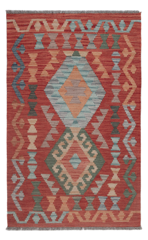 Kilim Maimana Teppe 122x77cm - Ullteppe