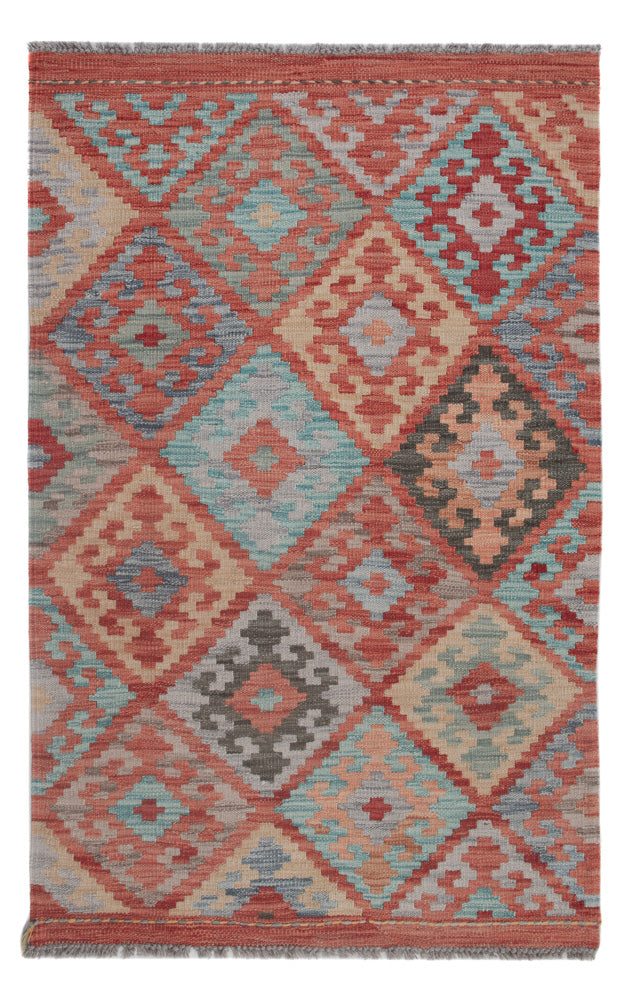 Kilim Maimana Teppe 128x81cm - Ullteppe