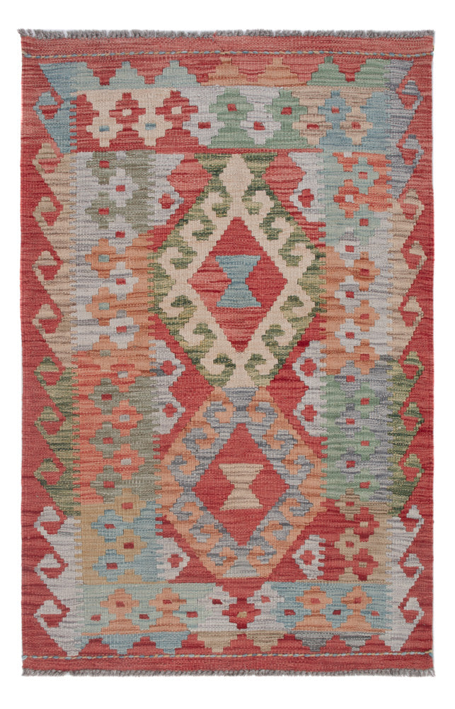 Kilim Maimana Teppe 123x79cm - Ullteppe