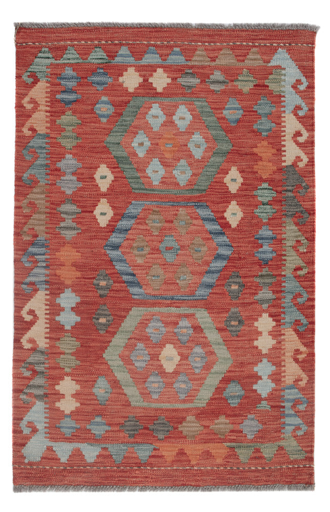 Kilim Maimana Teppe 124x80cm - Ullteppe
