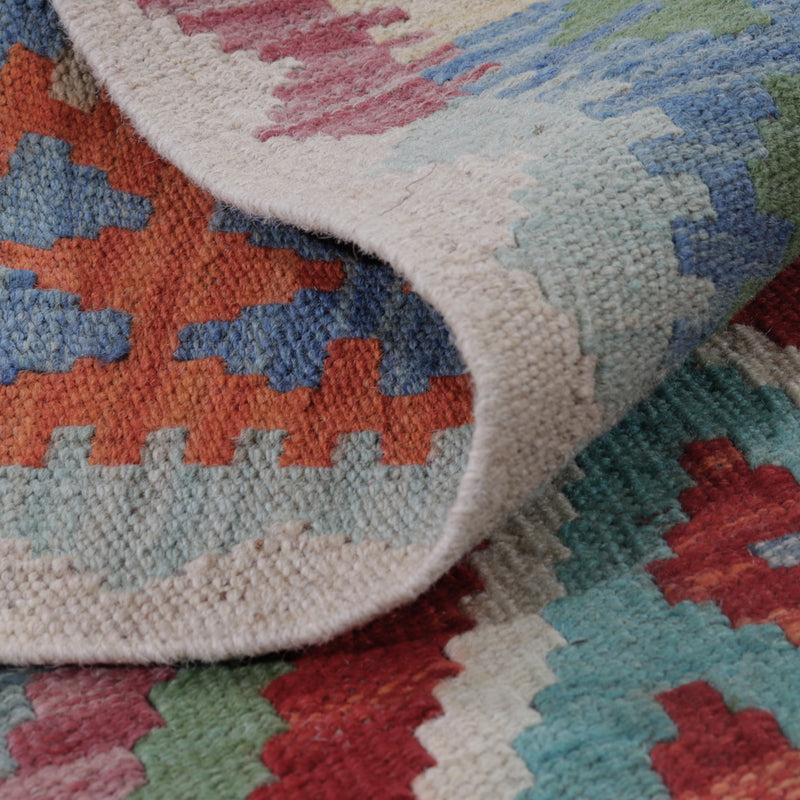 Kilim Maimana Teppe 131x85cm - Ullteppe