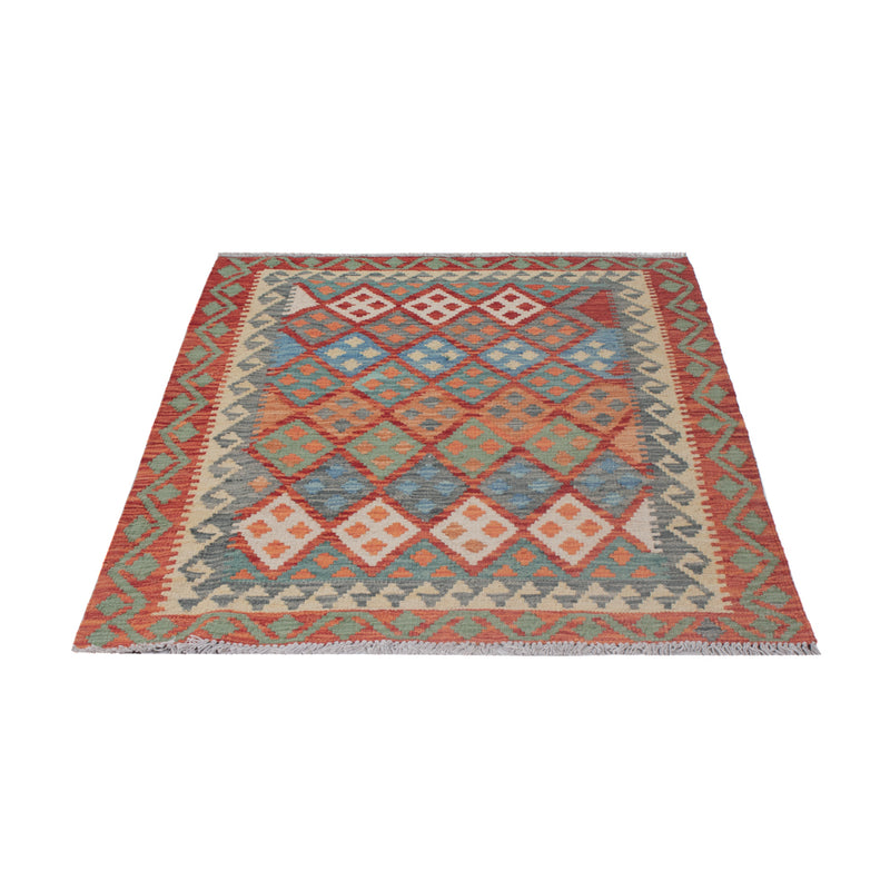 Kilim Maimana Teppe 126x100cm - Ullteppe