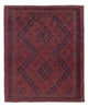 Kelimteppe - Orientalsk - 194 x 159 cm - mørk rød