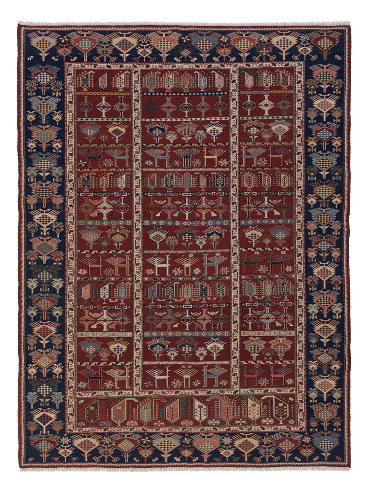 Kelimteppe - Orientalsk - Soumak - 236 x 178 cm - rust