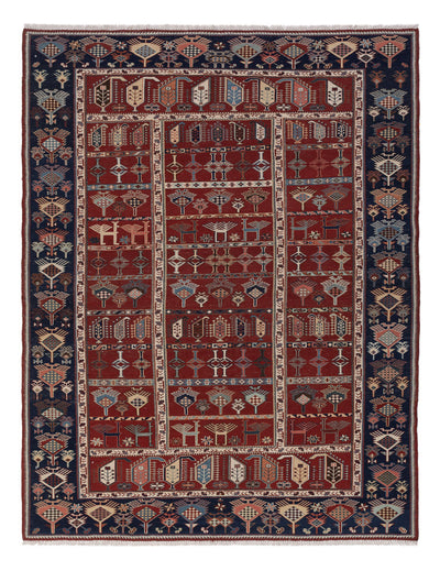 Afghansk kilim Teppe 188x242cm