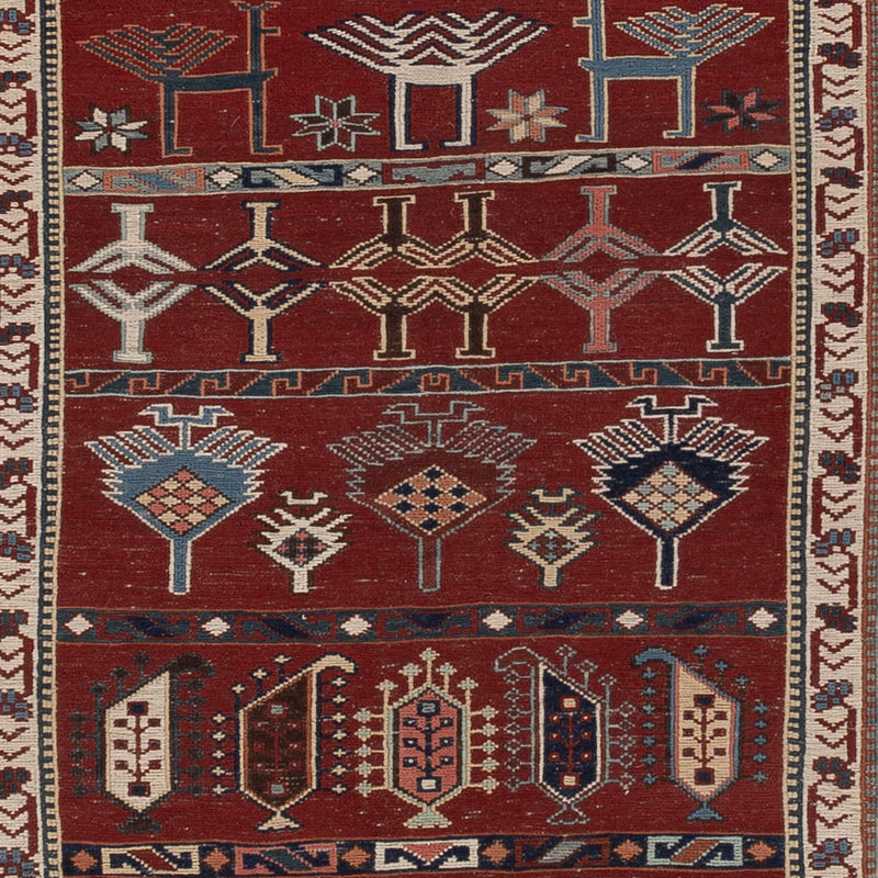 Kelimteppe - Orientalsk - Soumak - 242 x 188 cm - rust
