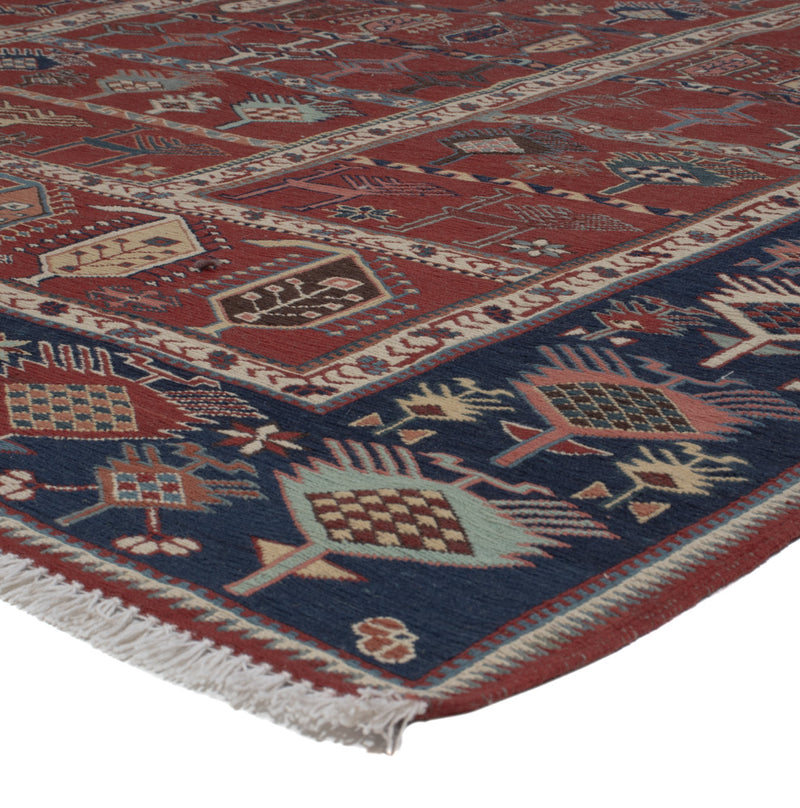 Kelimteppe - Orientalsk - Soumak - 242 x 188 cm - rust