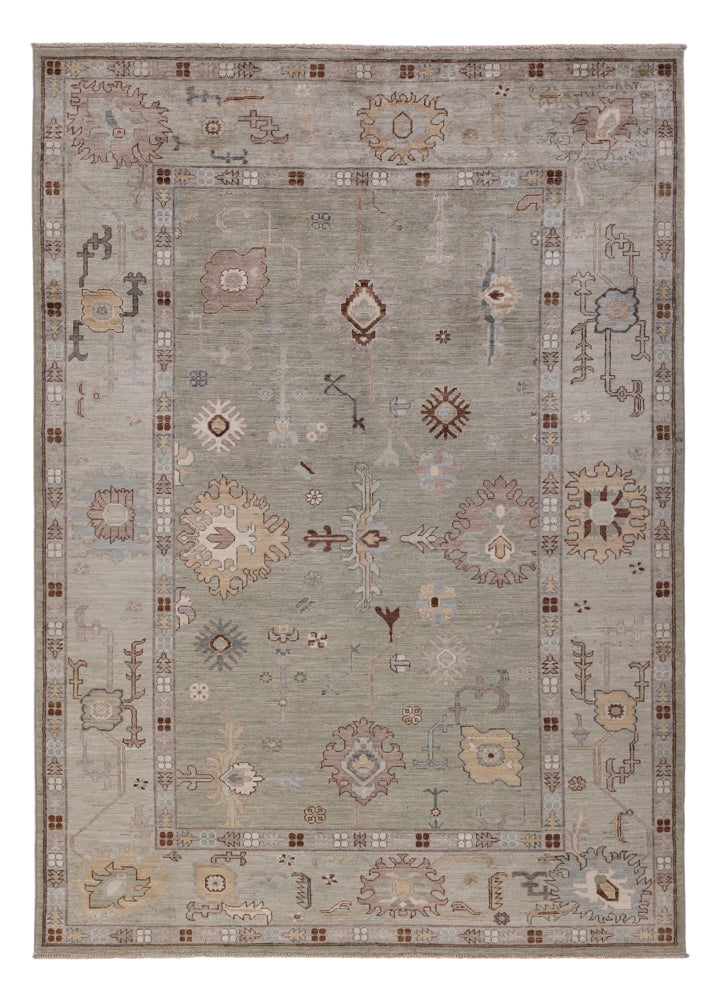 Ziegler Teppe - Usak - 246 x 174 cm - grå