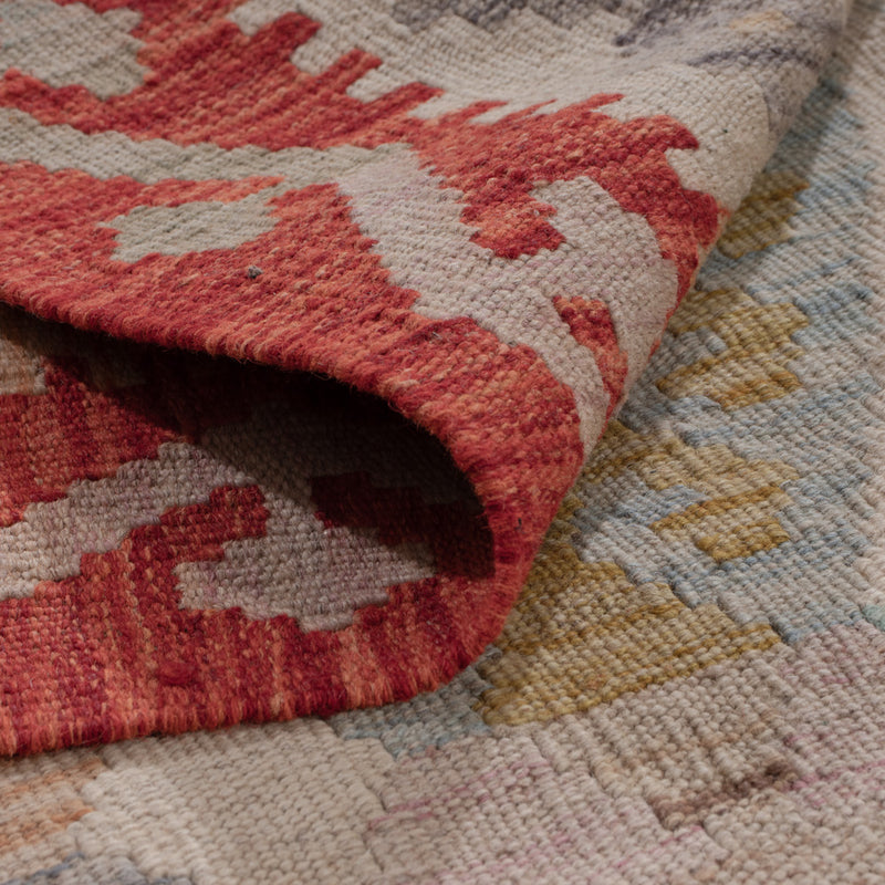 Kilim Maimana Teppe 246x83cm - Ullteppe