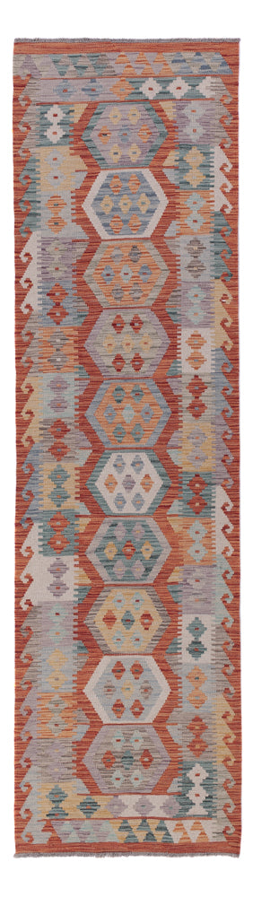 Kilim Maimana Teppe 298x82cm - Ullteppe