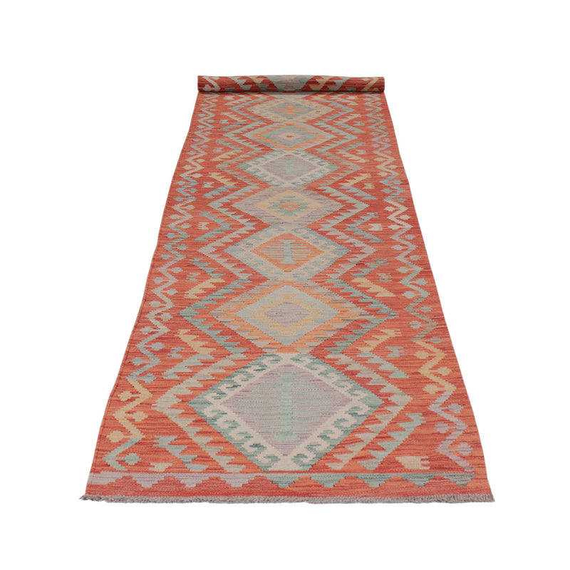 Kilim Maimana Teppe 404x80cm - Ullteppe