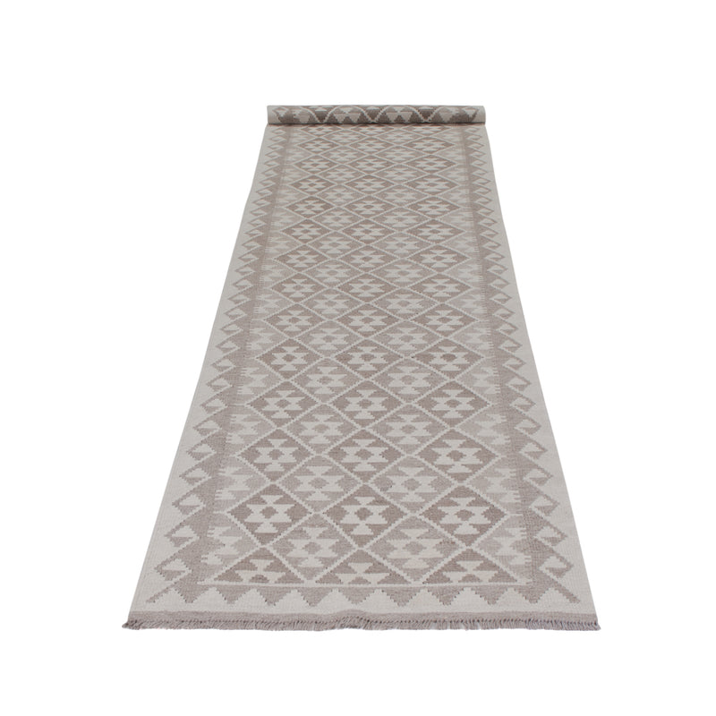 Kilim Maimana Teppe 393x81cm - Ullteppe