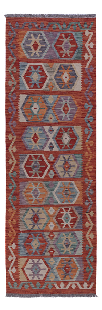 Kilim Maimana Teppe 243x83cm - Ullteppe