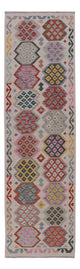 Kilim Maimana Teppe 299x87cm - Ullteppe