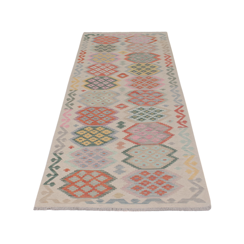 Kilim Maimana Teppe 299x87cm - Ullteppe