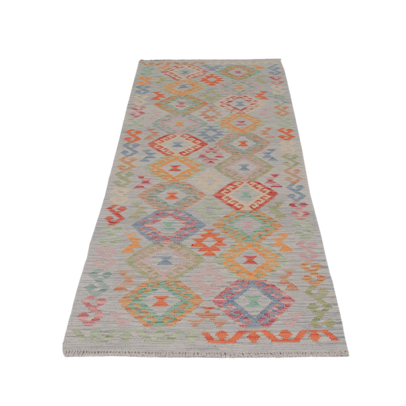 Kilim Maimana Teppe 299x80cm - Ullteppe
