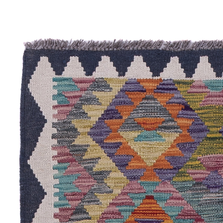 Kilim Maimana Teppe 75x297cm - Ullteppe