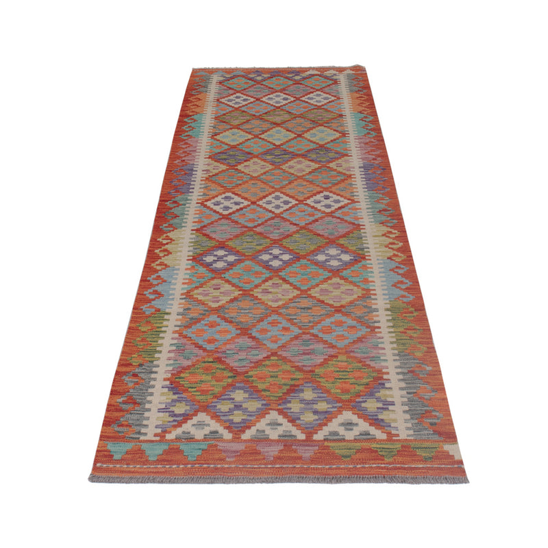 Kilim Maimana Teppe 294x81cm - Ullteppe