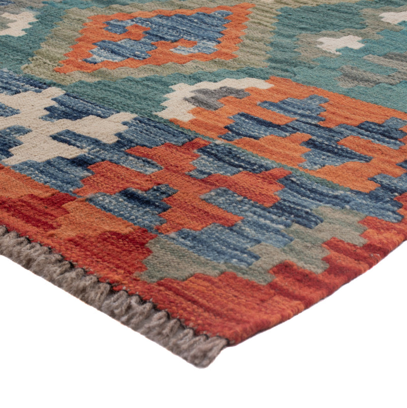 Kilim Maimana Teppe 296x83cm - Ullteppe