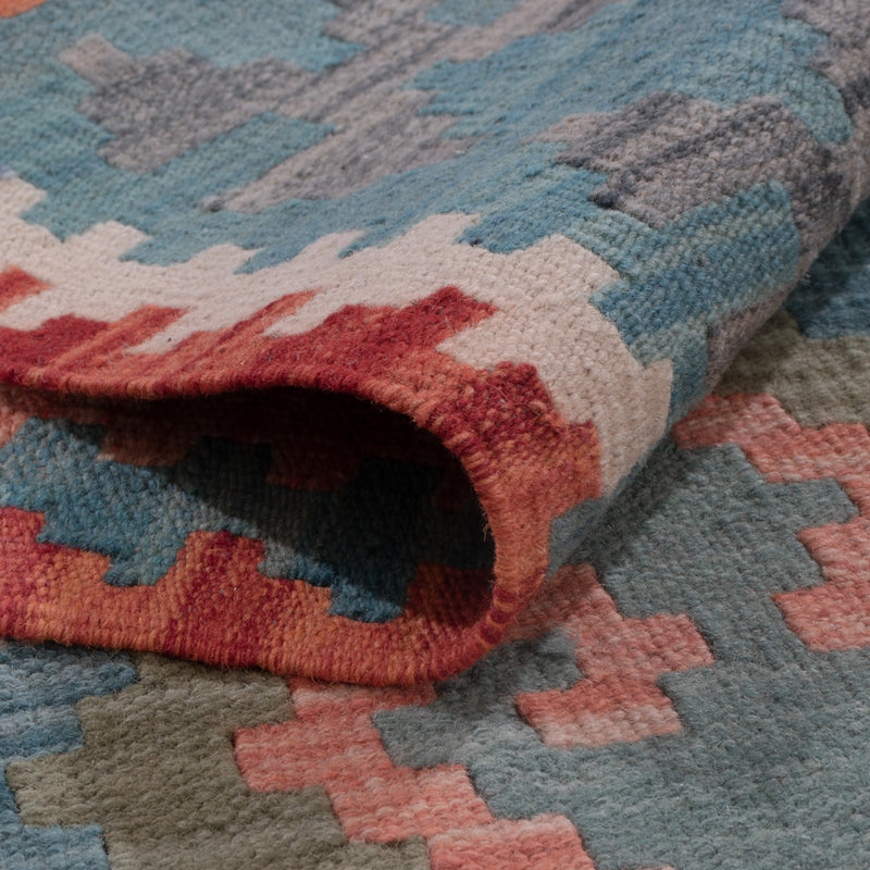 Kilim Maimana Teppe 296x83cm - Ullteppe