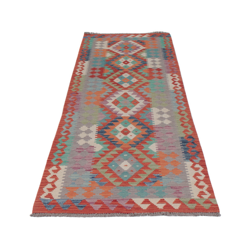 Kilim Maimana Teppe 302x82cm - Ullteppe
