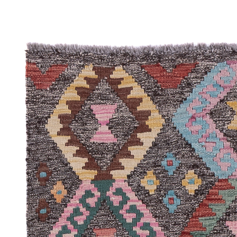Kilim Maimana Teppe 302x90cm - Ullteppe