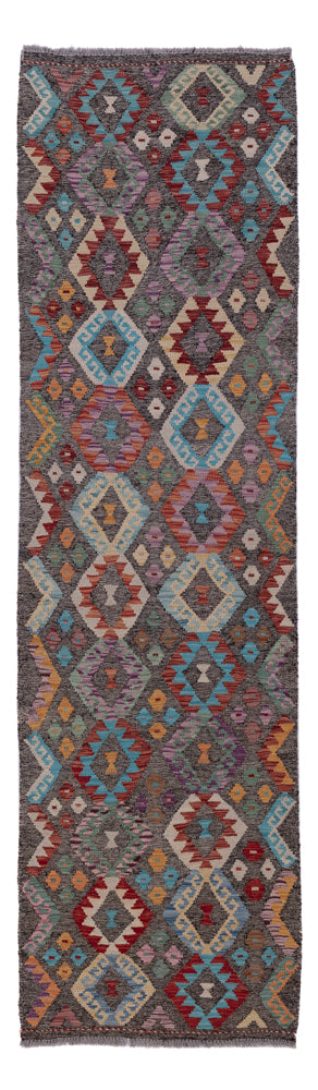 Kilim Maimana Teppe 305x88cm - Ullteppe