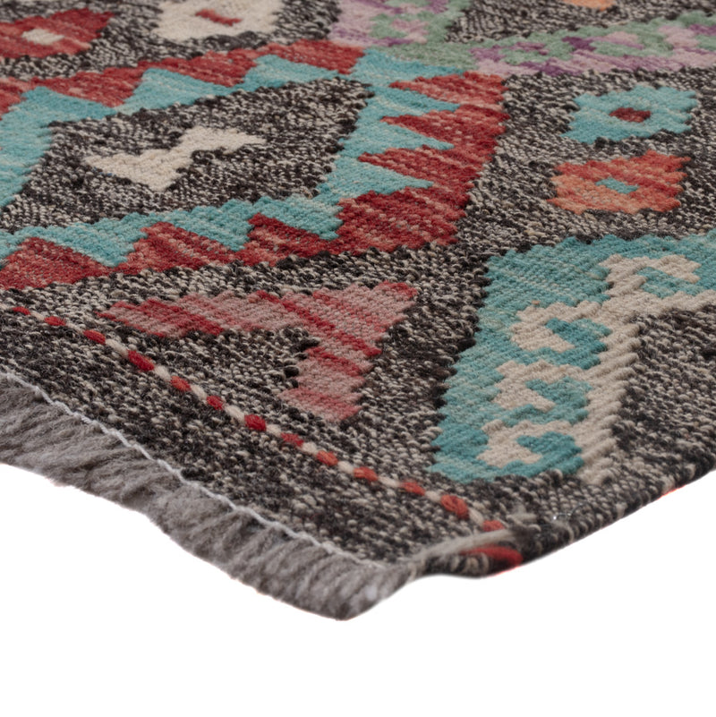 Kilim Maimana Teppe 305x88cm - Ullteppe