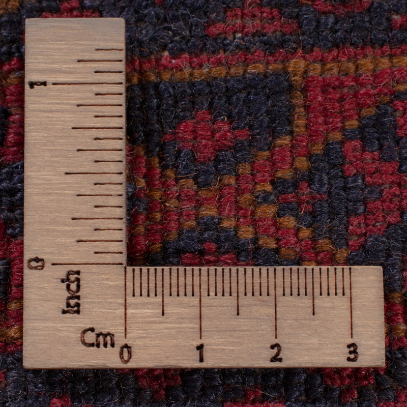 Kelimteppe - Orientalsk - 194 x 155 cm - mørk rød