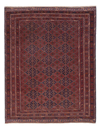 Kelim Teppich - Oriental - 193 x 154 cm - dunkelrot – product image