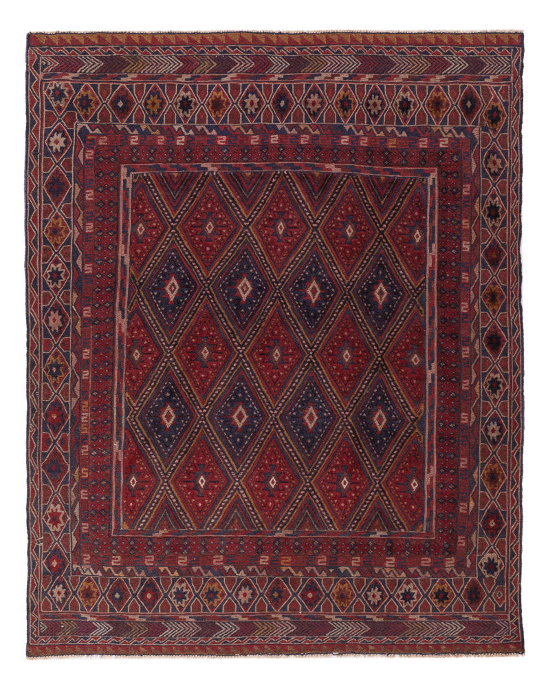 Afghansk kilim Teppe 187x145cm